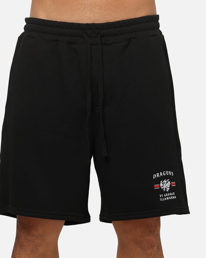 Bleacher Athletic St. George Illawarra Dragons NRL 1908 Track Shorts Black