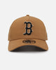 New Era Boston Red Sox 9FORTY A-Frame Snapback Wheat