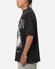 73Studio X DC Batman Mirror Vintage T-Shirt Black Acidwash