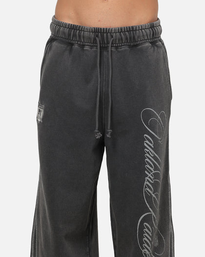Mitchell & Ness Las Vegas Raiders Star Script Relaxed Track Pants Washed Black