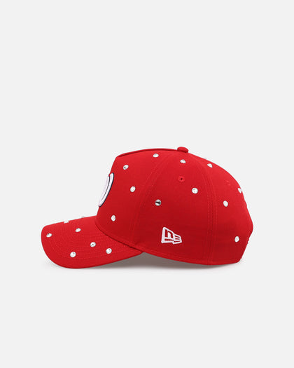 New Era Washington Nationals 'Embellishment' 9FORTY A-Frame Snapback Official Team Colors