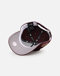 New Era Los Angeles Angels 'Penny' 9FORTY A-Frame Snapback Maroon