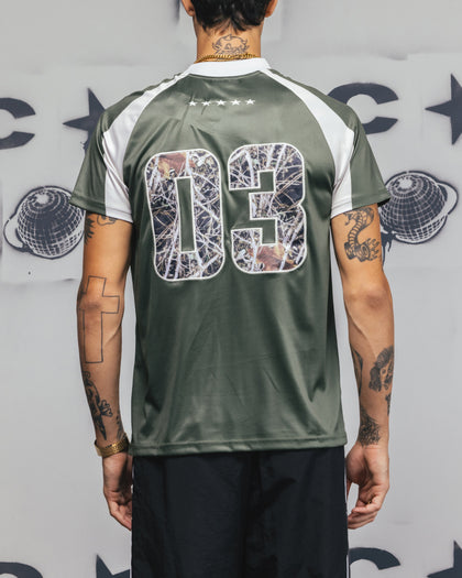 Carre Striker Jersey T-Shirt Green/White
