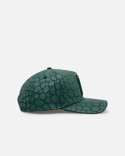 New Era Mexico National Baseball Team 'Croc Skin 2.0' 9FORTY A-Frame Snapback Dark Green