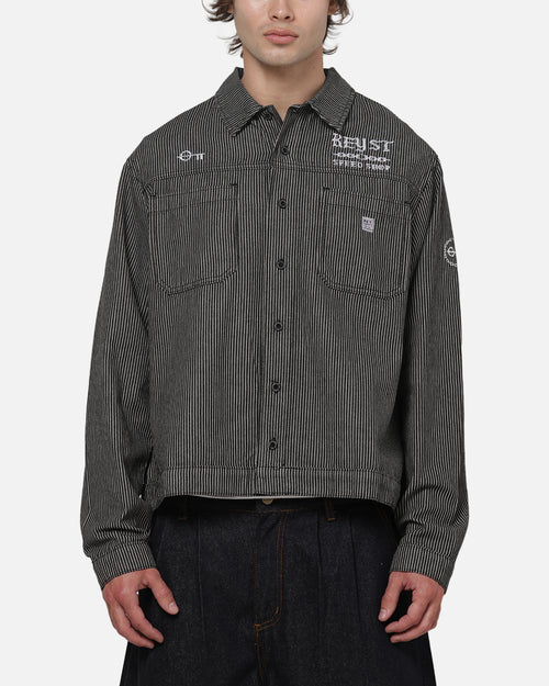Key Street Speed Shot Work Shirt Black