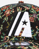 New Era Houston Astros 'Black Floral Tapestry' 9FORTY A-Frame Trucker Snapback Tapestry