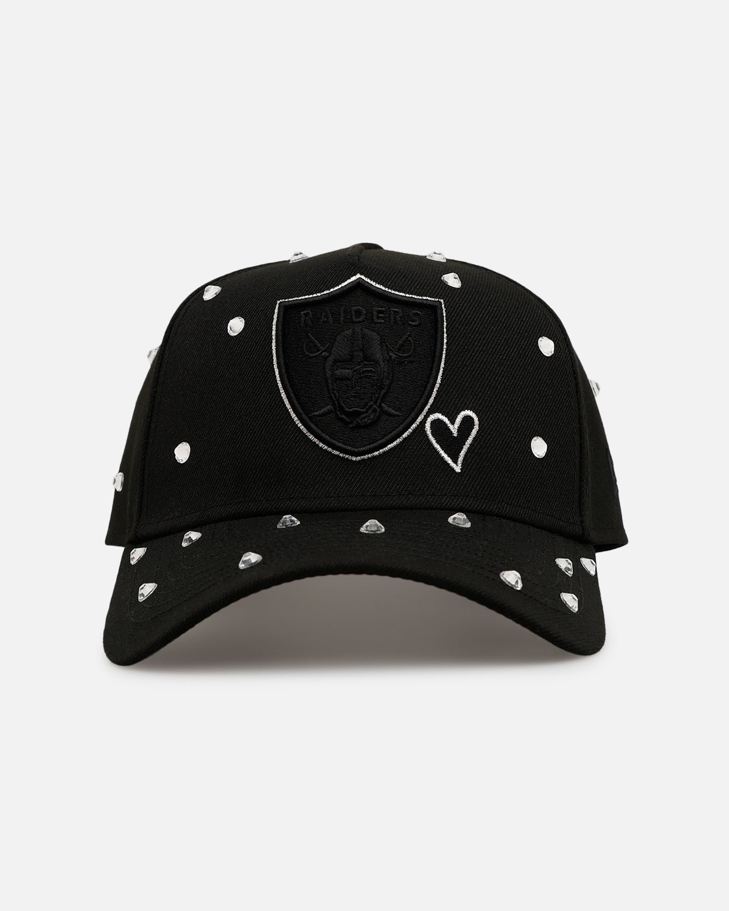 New Era Las Vegas Raiders 'Black Satin Hearts' 9FORTY A-Frame