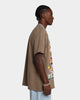 Goat Crew Love More T-Shirt Brown