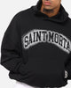 Saint Morta Spray Logo Boxy Hoodie Black