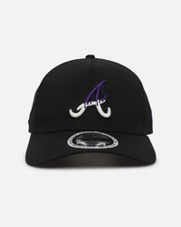 New Era Atlanta Braves 'Drip 3.0' 9FORTY A-Frame Snapback Black