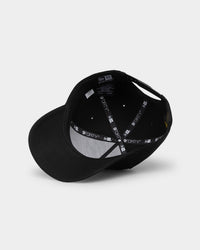 New Era St. George Illawarra Dragons 'Black On Black' 9FORTY A-Frame Snapback Black