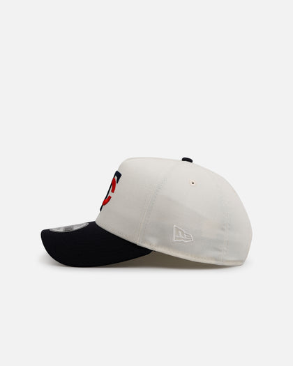 New Era Minnesota Twins 'Team Color Visor' 9FORTY A-Frame Snapback Chrome/Official Team Color