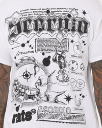 Rats Get Fat Scorpio T-Shirt White
