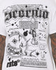 Rats Get Fat Scorpio T-Shirt White