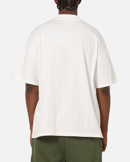 Carre Cross Stitch T-Shirt Off White