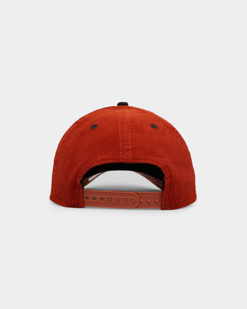 New Era Missoula Timberjacks 'Pumpkin Spice Corduroy' 9FORTY A-Frame Snapback Copper/Brown