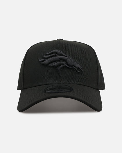 New Era Denver Broncos 'Black On Black' 9FORTY A-Frame Snapback Black/Black