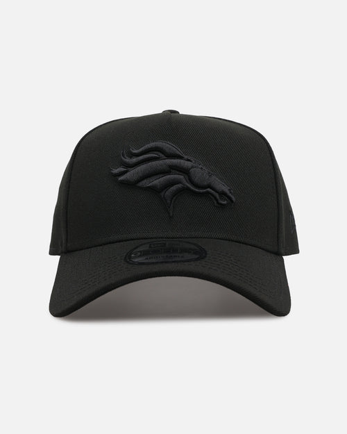 New Era Denver Broncos 'Black On Black' 9FORTY A-Frame Snapback Black/Black