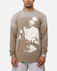 Tupac 2Pac Hem Vintage Long Sleeve T-Shirt Brown