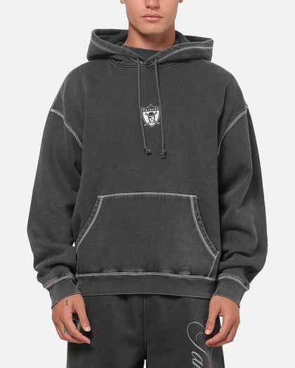 Mitchell & Ness Las Vegas Raiders Star Script Hoodie Washed Black