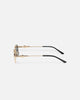 Belvoir & Co Hudson Sunglasses Black/Gold