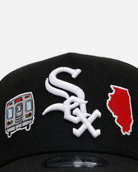 New Era Chicago White Sox 'City Icons' 9FORTY A-Frame Snapback Black