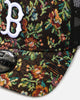 New Era Boston Red Sox 'Black Floral Tapestry' 9FORTY A-Frame Trucker Snapback Tapestry