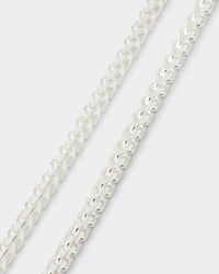 House Of Auric 3.7mm Franco Chain Sterling Silver