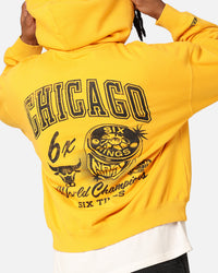 Mitchell & Ness Chicago Bulls Rings Hoodie Ochre