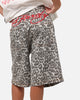 Ed Hardy Women's Leopard Jorts Leopard