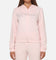 Ed Hardy Women's Rhinestone Cropped Hoodie Pink