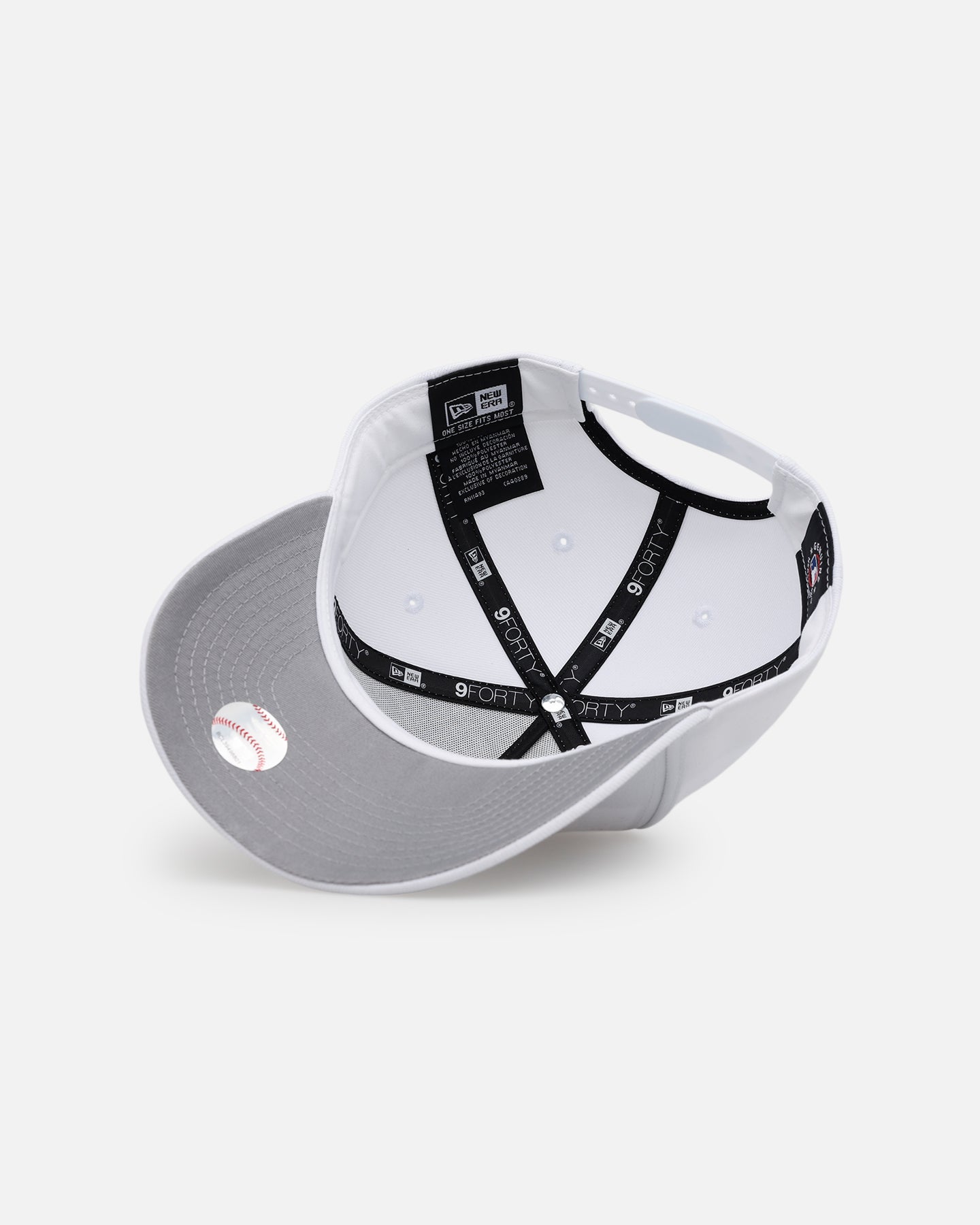 New Era Boston Red Sox 'Easy White' 9FORTY A-Frame Snapback White