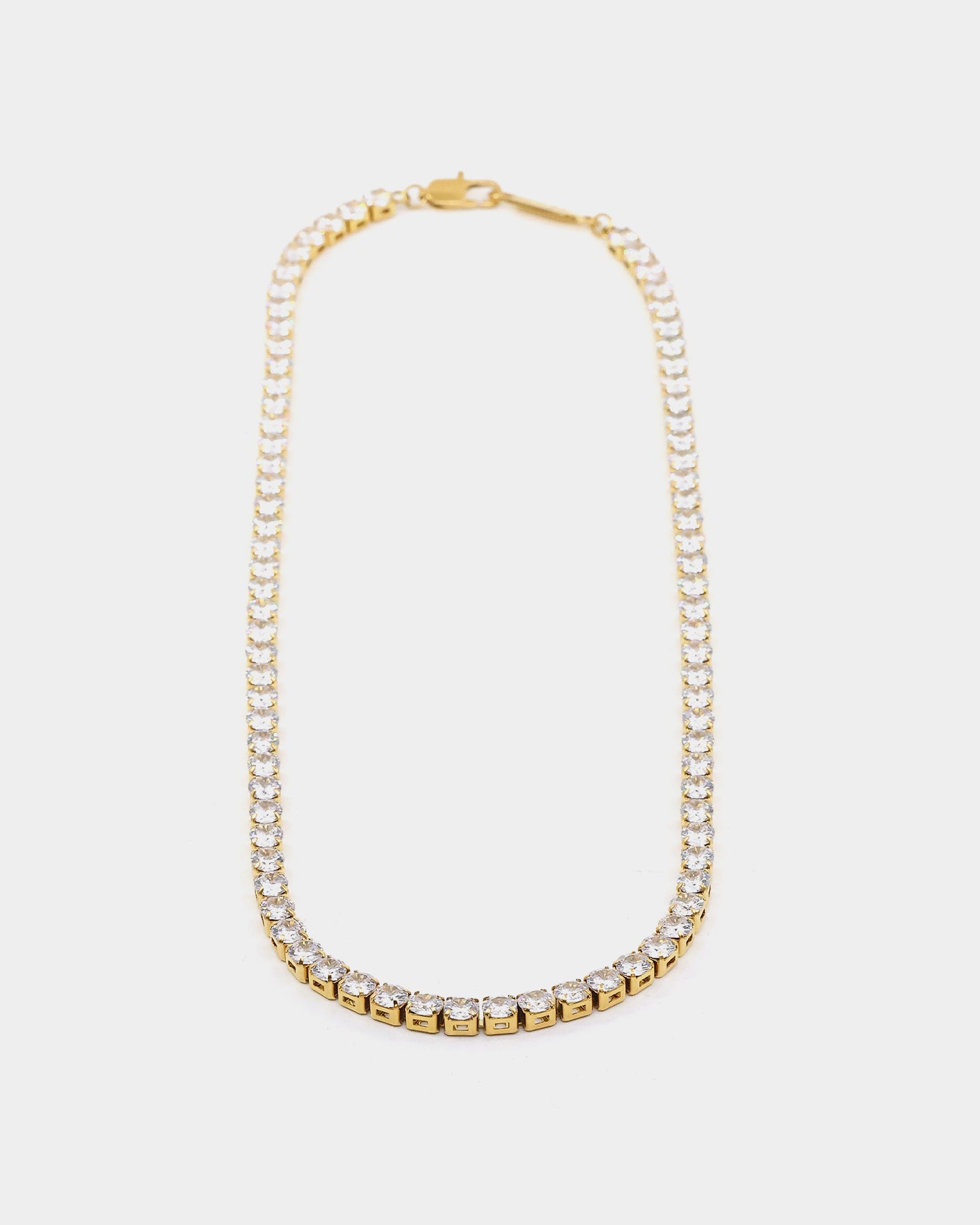 NXS 5mm Tennis Chain Gold | Culture Kings US