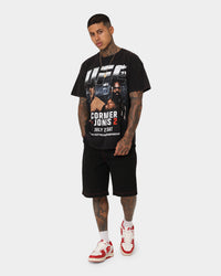 UFC By Goat Crew 214 Card Vintage T-Shirt Black Wash