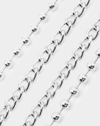 Wild For The Weekend Flower Necklace Silver