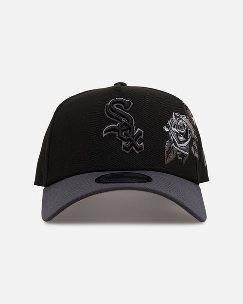 New Era Chicago White Sox 'Stealth Roses' 9FORTY A-Frame Snapback Black