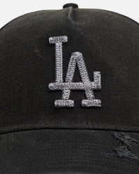 New Era Los Angeles Dodgers "Star Visor" 9Forty A-Frame Snapback Black