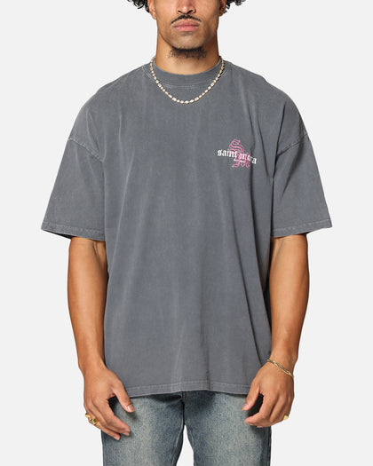 Saint Morta Heritage Boxy T-Shirt Washed Black