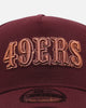 New Era San Francisco 49ers 'Penny' 9FORTY A-Frame Snapback Maroon