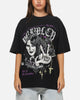 73Studio X WWE Rhea Ripley Vintage T-Shirt Black Acidwash