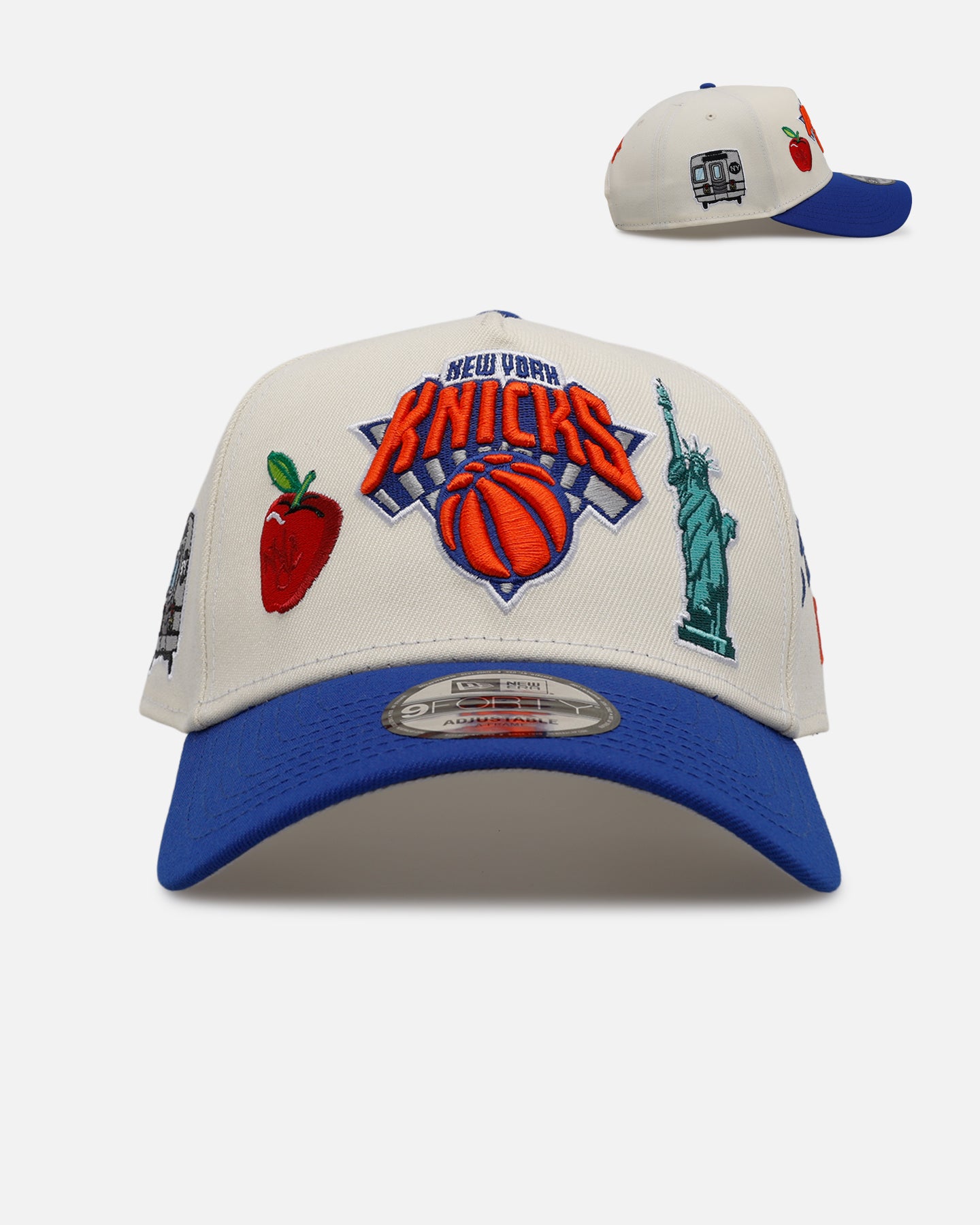 New Era New York Knicks 'Chrome City Icons' 9FORTY A-Frame