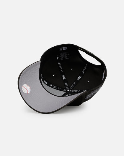New Era Boston Red Sox 'Carbon Weave' 9FORTY A-Frame Snapback Black