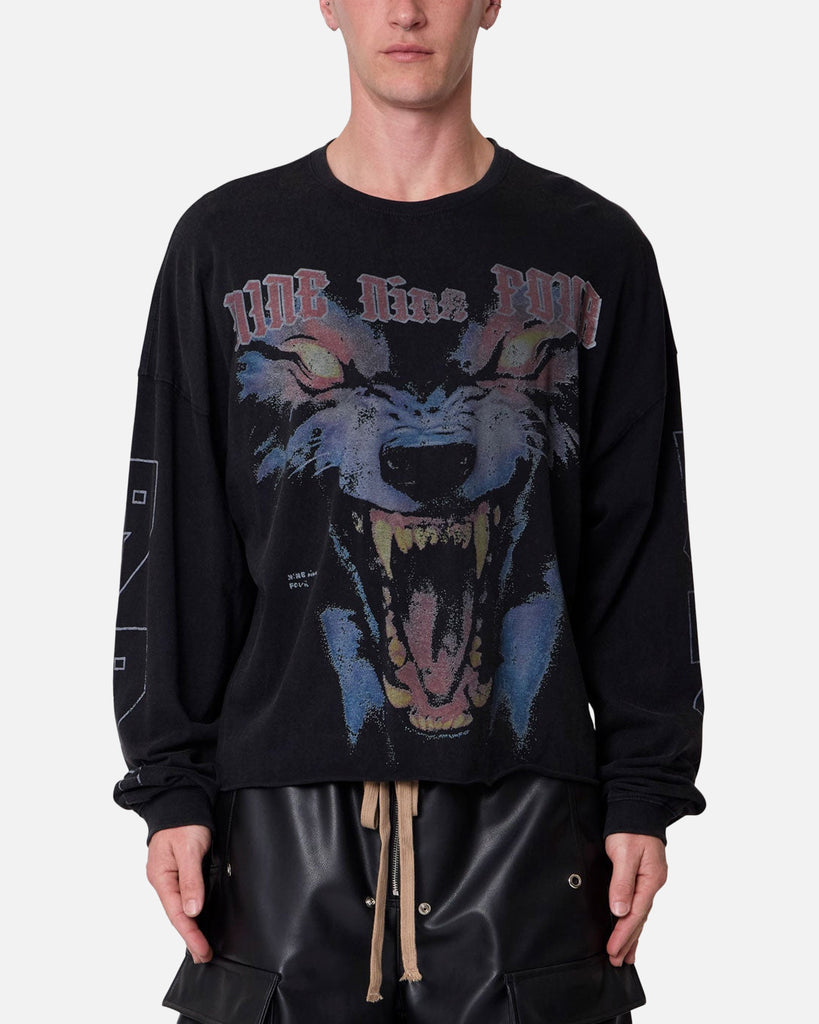 MNML 994 Wolf Long Sleeve T-Shirt Black | Culture Kings US