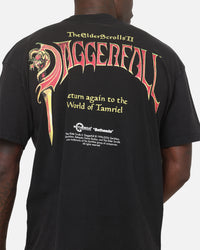 73Studio x The Elder Scrolls: The Elder Scrolls Daggerfall T-Shirt Black Acidwash