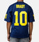 Mitchell & Ness University Of Michigan Wolverines Tom Brady #10 1999 Home Jersey Navy