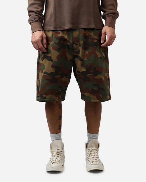 American Thrift Fleece Shorts Camo