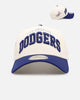 New Era Los Angeles Dodgers 'Vintage Arch Logo' 9FORTY A-Frame Snapback Official Team Colors