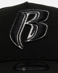 New Era Ruff Ryders Entertainment 'Homage' 9FORTY A-Frame Snapback Black