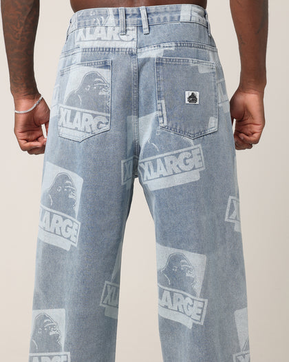 X-Large OG Bull Denim 91 Pants Light Denim