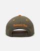 Mitchell & Ness Miami Heat 'Harmony of Hues' Pro Crown Snapback Olive/Orange
